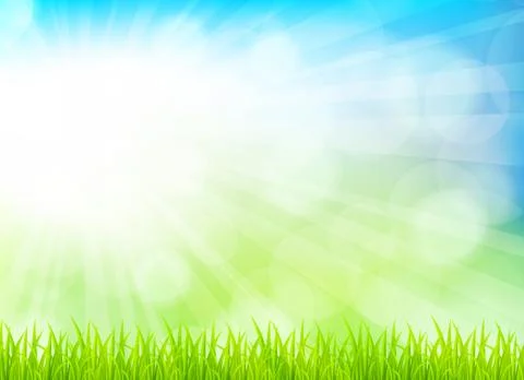 Spring background Stock Illustration