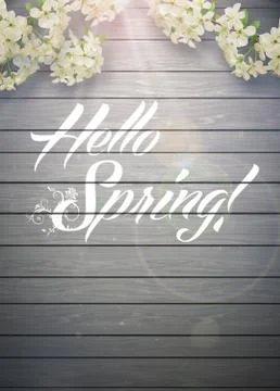 Spring background Stock Illustration