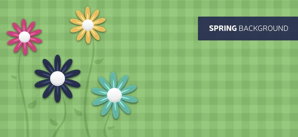 Spring Background Stock Illustration