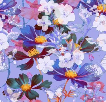 Spring background イラスト素材