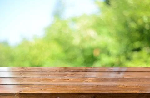 Spring background table Stock Photos