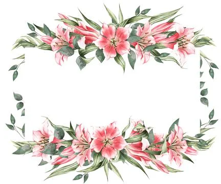 Spring background for text, inscriptions, invitations, cards. Illustration wi Stock Illustration