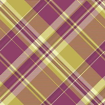 Spring background vector seamless, gift textile fabric plaid. Attire tartan.. Stock Illustration