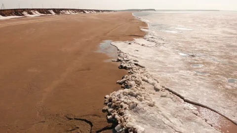 Spring beach Stock Footage 146607493