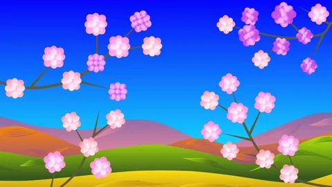 Spring blooming flowers Stock Footage 237152055