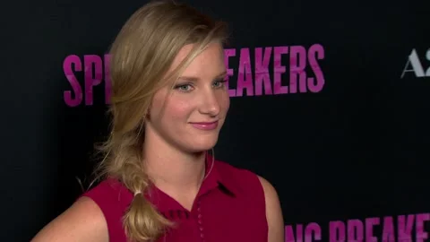 Spring Breakers Premiere, Hollywood - 14 Mar 2013 Stock Footage 205249346