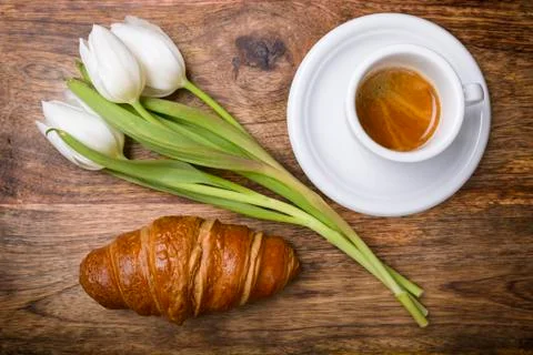 Spring breakfast Stock Photos