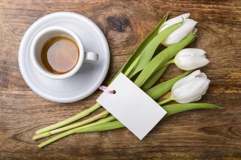 Spring breakfast Fotos Stock