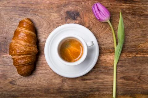 Spring breakfast Stock Photos