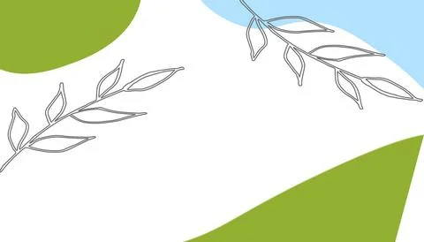 Spring bright abstract background for the banner Stock Illustration