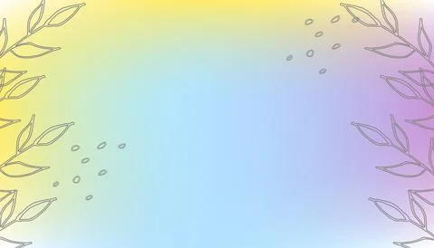 Spring bright abstract background for the banner Illustrazione stock