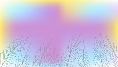 Spring bright abstract background for the banner Stock Illustration