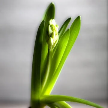 Spring bulb coming into flower Fotos de archivo