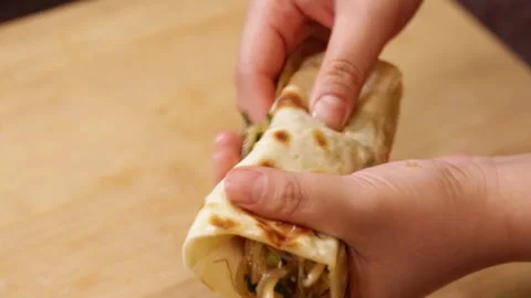Spring cake, spring vegetables bite, spring begins (1) Stock Footage 202166985