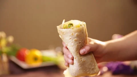 Spring cake, spring vegetables bite, spring begins (4) 動画素材 202167002