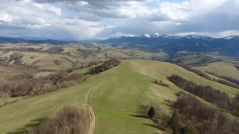Spring Carpathians Stock Footage 122386730