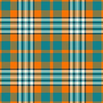 Spring check textile seamless, doodle background fabric plaid. Fall texture.. Stock Illustration
