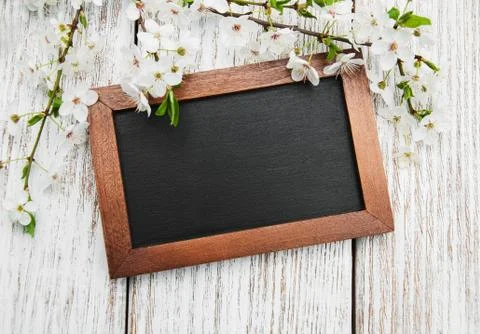 Spring cherry  blossom Foto stock
