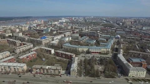 Spring City, aerial view Video stock 71843892