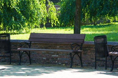Spring city Park Stock Photos