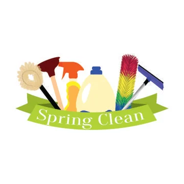 Spring clean background Illustrazione stock