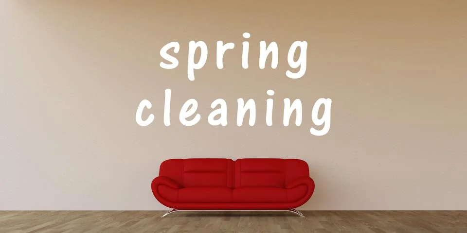 Spring Cleaning Stock Illustration