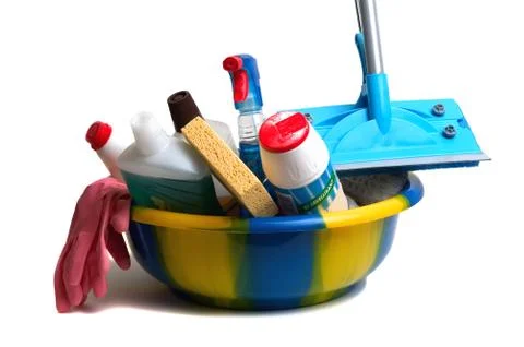 Spring cleaning Stock Photos
