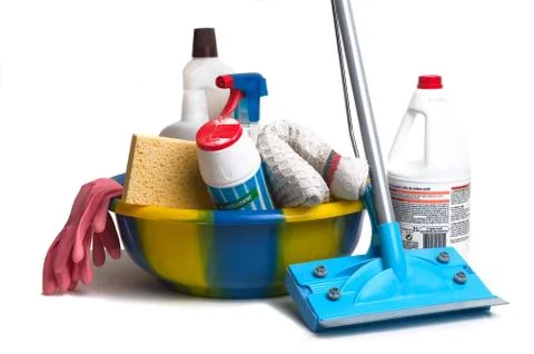 Spring cleaning Fotos Stock