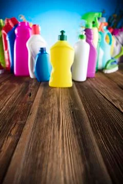 Spring cleaning. Stock Photos