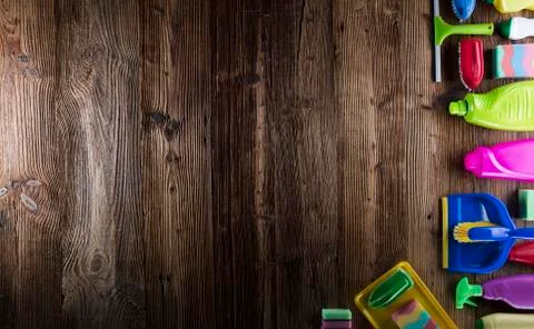 Spring cleaning. Foto stock