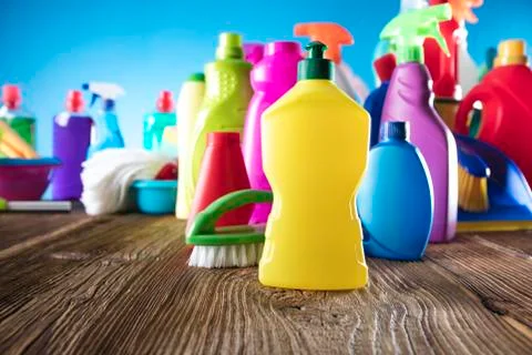 Spring cleaning. Stock Photos