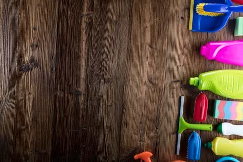 Spring cleaning. Stock Photos