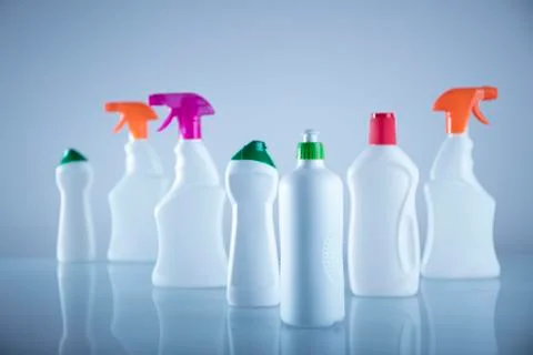 Spring cleanup theme. Foto stock