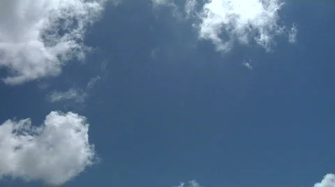 Spring Clouds Stock Footage 378444