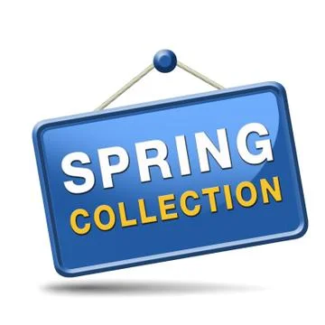 Spring collection Stock Illustration