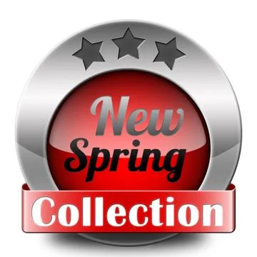 Spring collection Stock Illustration