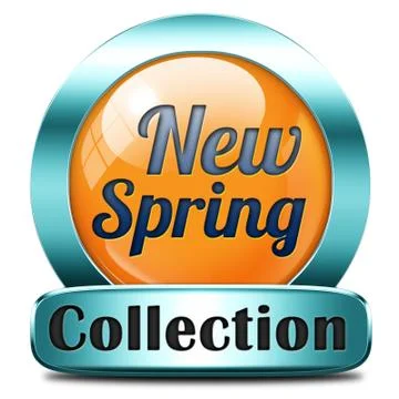 Spring collection Stock Illustration