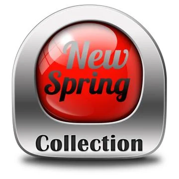 Spring collection Stock Illustration