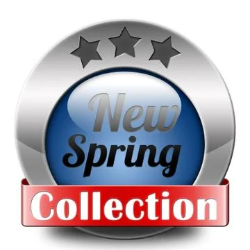 Spring collection Stock Illustration