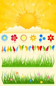 Spring collection Foto stock
