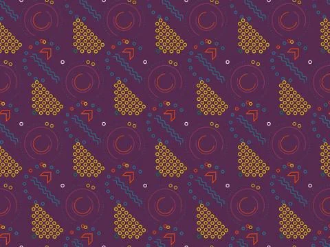 Spring. Colors.  abstraction.  angles. Pattern without seams Stock Illustration