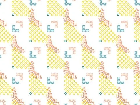 Spring. Colors.  abstraction.  connection. Pattern without seams イラスト素材