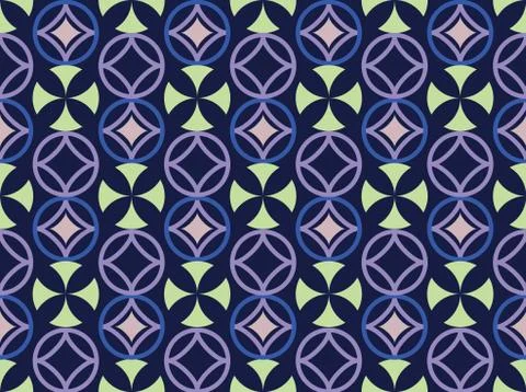 Spring. Colors. circle. circle. Pattern without seams Stock Illustration