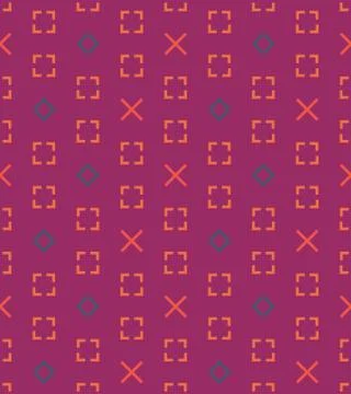 Spring. Colors.  geometry.  square. Pattern without seams Stock Illustration