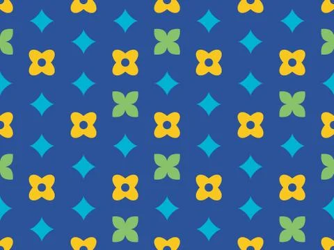 Spring. Colors.  ornament.  geometry. Pattern without seams Stock Illustration