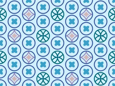 Spring. Colors.  ornament.  mosaic. Pattern without seams Stock Illustration
