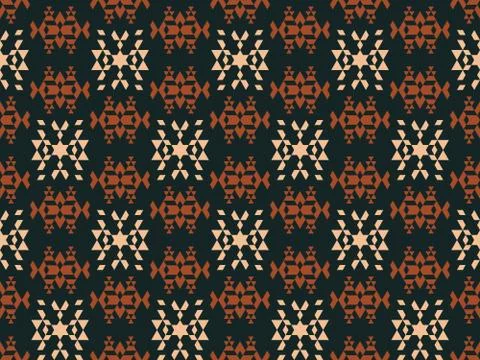 Spring. Colors.  ornament.  openwork. Pattern without seams Stock Illustration