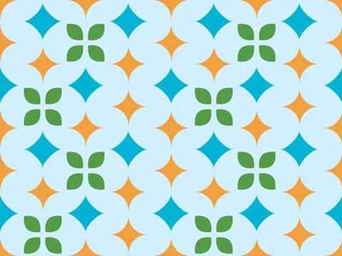 Spring. Colors.  ornament.  star. Pattern without seams 스톡 일러스트