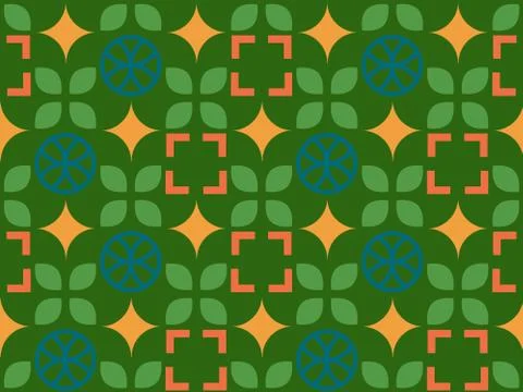 Spring. Colors. rhombus.  mosaic. Pattern without seams Stock Illustration