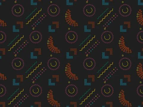 Spring. Colors.  straight lines.  intersection. Pattern without seams 스톡 일러스트